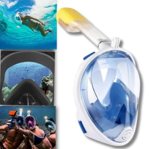 Snorkelmask med 180° panoramautsikt