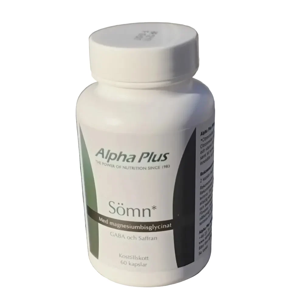 Alpha Plus Sömn 60 kapslar - Bild 3