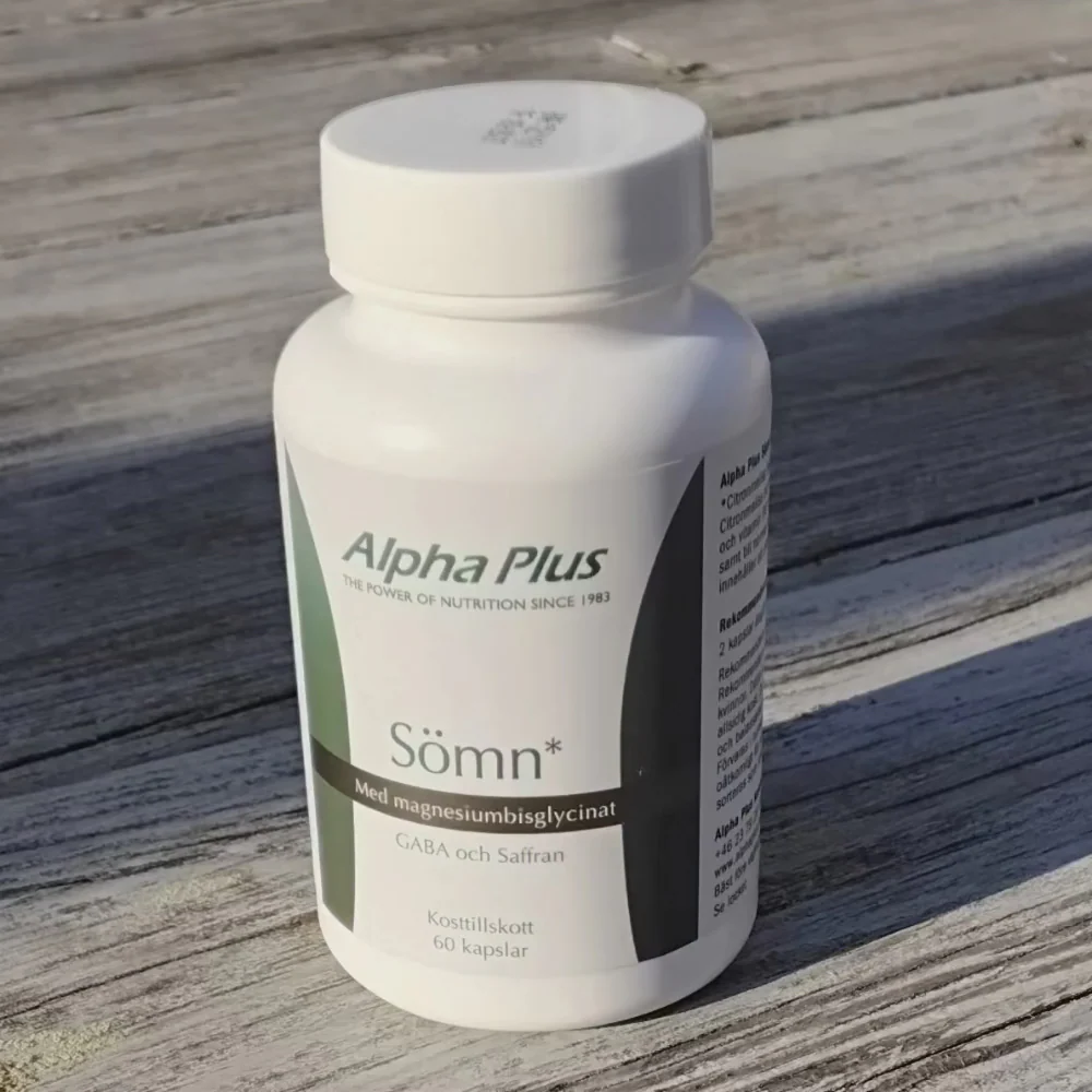 Alpha Plus Sömn 60 kapslar - Bild 4