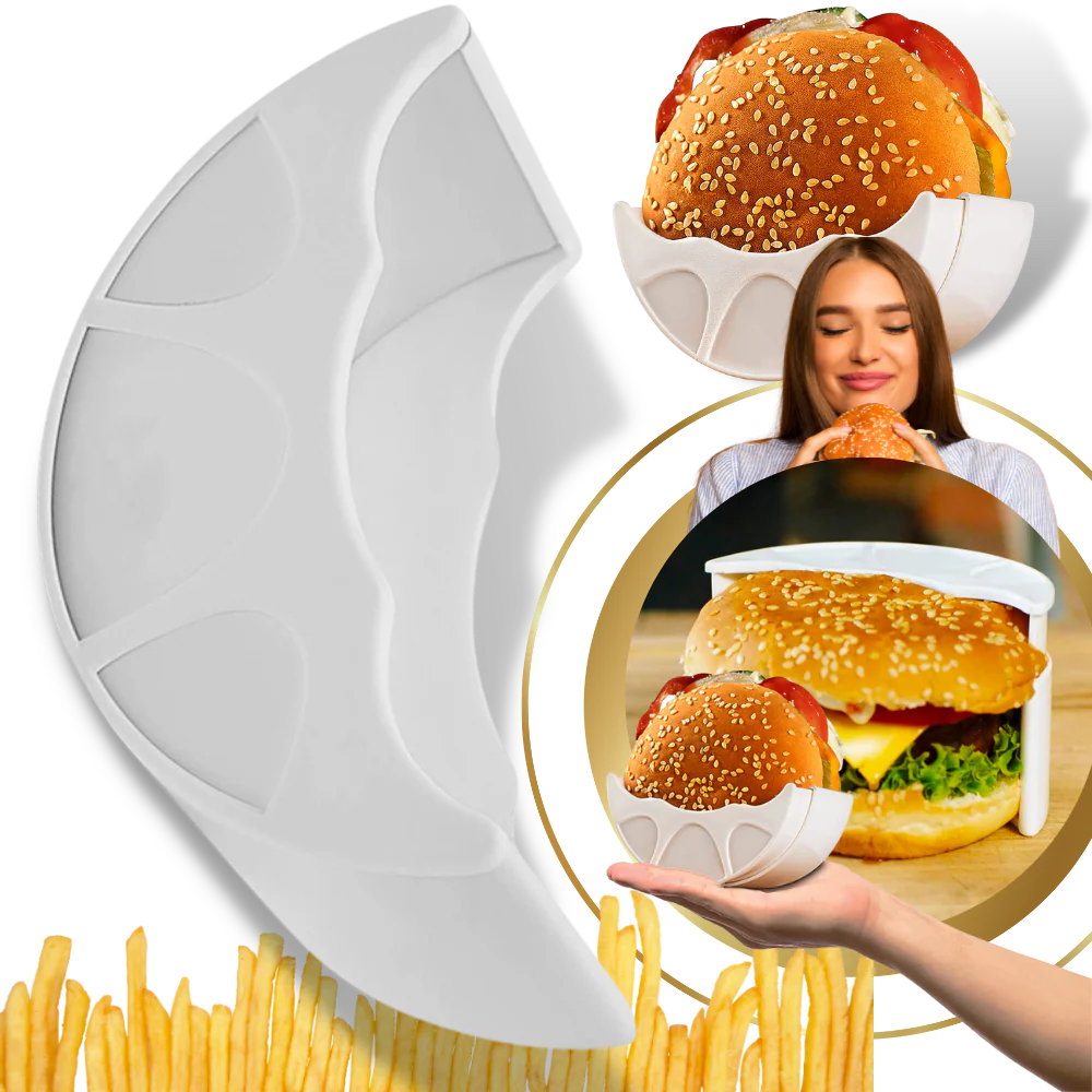 Hållare för hamburgare