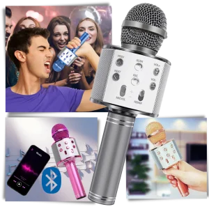 Trådlös Bluetooth-karaoke-mikrofon