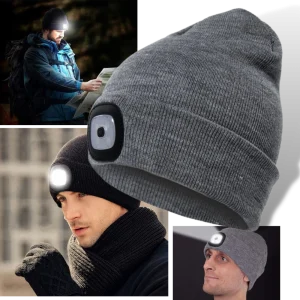 Mössa med lampa