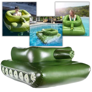 Uppblåsbar pool tank