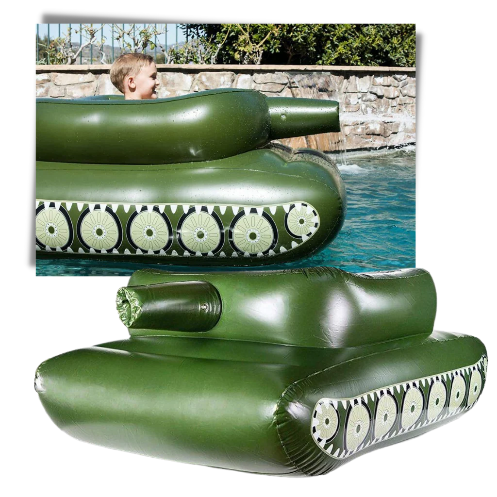 Uppblåsbar pool tank - Bild 7