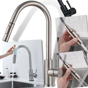 Flexibel kökskran med sensor