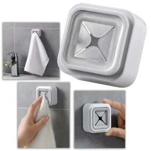 3-Pack självhäftande handdukshållare