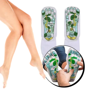 Akupressur och reflexologistrumpor