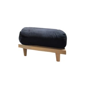 Andarum lounge fotpall med double latex dyna