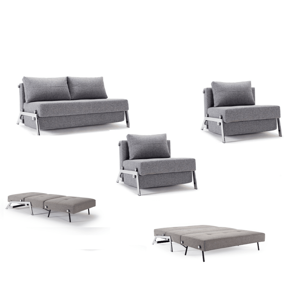 Cubed 02 Chrome 140 + 90 + 90 Set från Danska Innovation Living - Bild 2