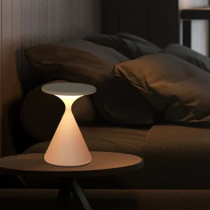 SandGleam – Trådlös timglasbordslampa med dimbar LED-belysning
