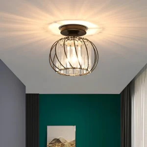 LumoSphere – Skandinavisk Glas Taklampa med Elegant Minimalistisk Design