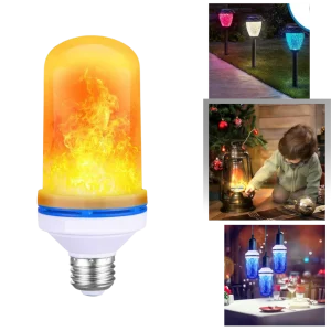 Flimrande LED-lampa