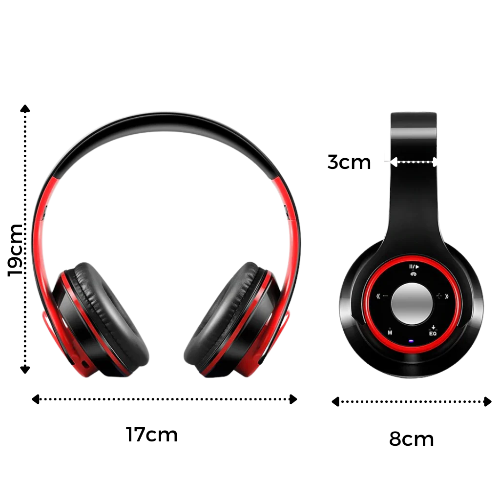 Vikbara bluetooth-hörlurar - Bild 9