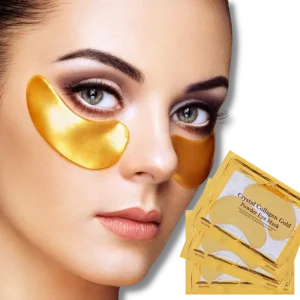 Ögonmask med 24K guld (20 par)