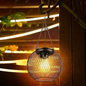 Lumentalic Solarlampa - Vattentäta Hänglampor Set - Solarlampa för Upphängning