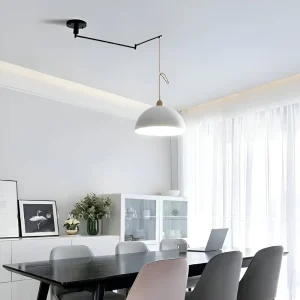 ModerLite Pendellampa - Justerbar Järn Kuppel Hänglampa