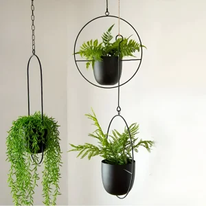 Stilren Minimalistisk Hängande Blomkruka för Modern Inredning