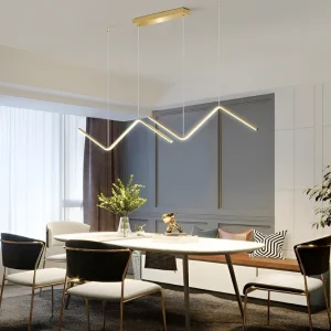 TriLume – Lyxig Triangulär LED Pendellampa med Modern Design