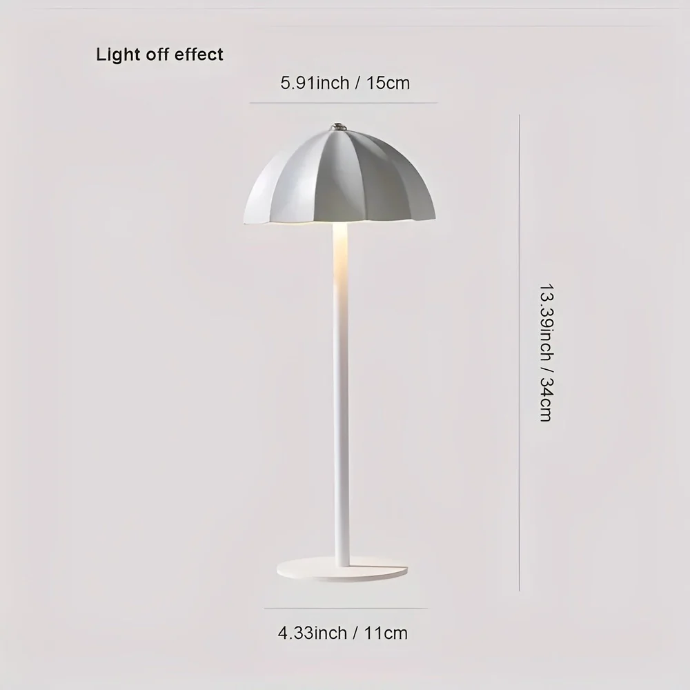 Umbri Light - Portabel, Beröringsstyrd LED-Paraplylampa - Bild 7