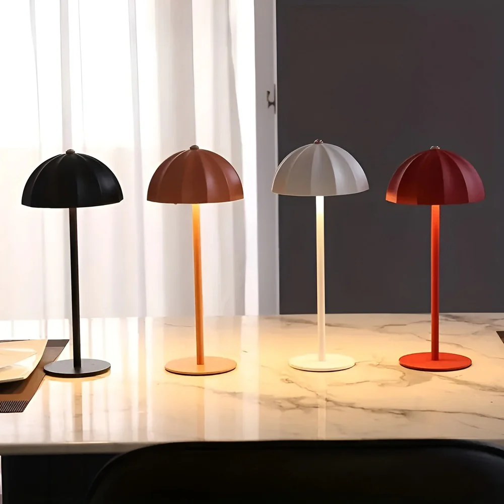 Umbri Light - Portabel, Beröringsstyrd LED-Paraplylampa - Bild 2