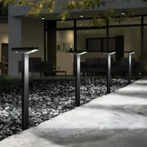 SolarGlow T-Beam 4-Pack – Solcellslampor för Terrass & Trädgård
