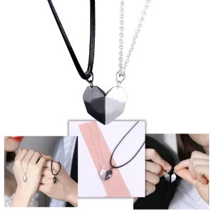 Ett par magnetiska halsband