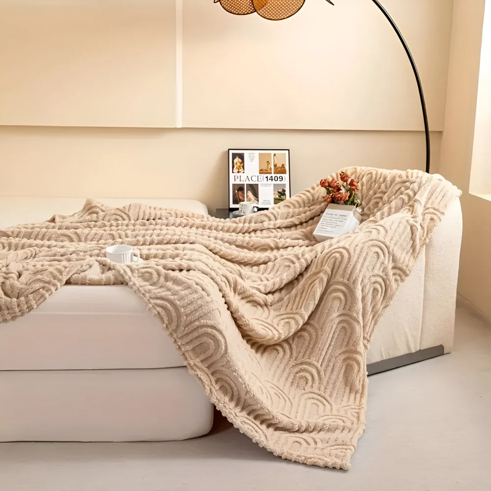 Plush Samt Arkitekturdesign Mysfilt för ultimat komfort - Bild 3