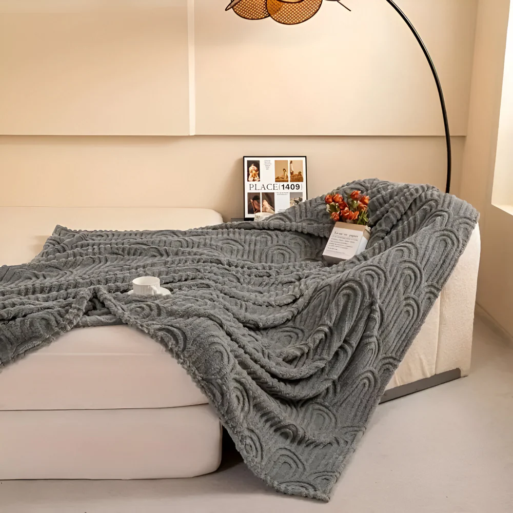 Plush Samt Arkitekturdesign Mysfilt för ultimat komfort - Bild 5