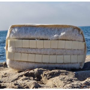 Polonia naturlig tjock dubbel latex futonmadrass