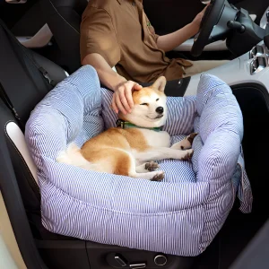 Bärbar Hundstol för Bilen - Bilstol för Hundar - Premium Husdjurs Resesäng
