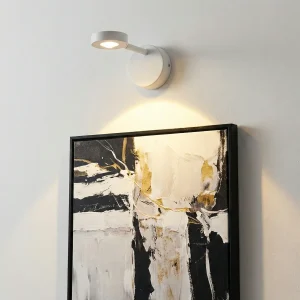 Rörelsestyrd Trådlös LED Spotlampa - Vägglampa för Inomhus- och Utomhusbruk