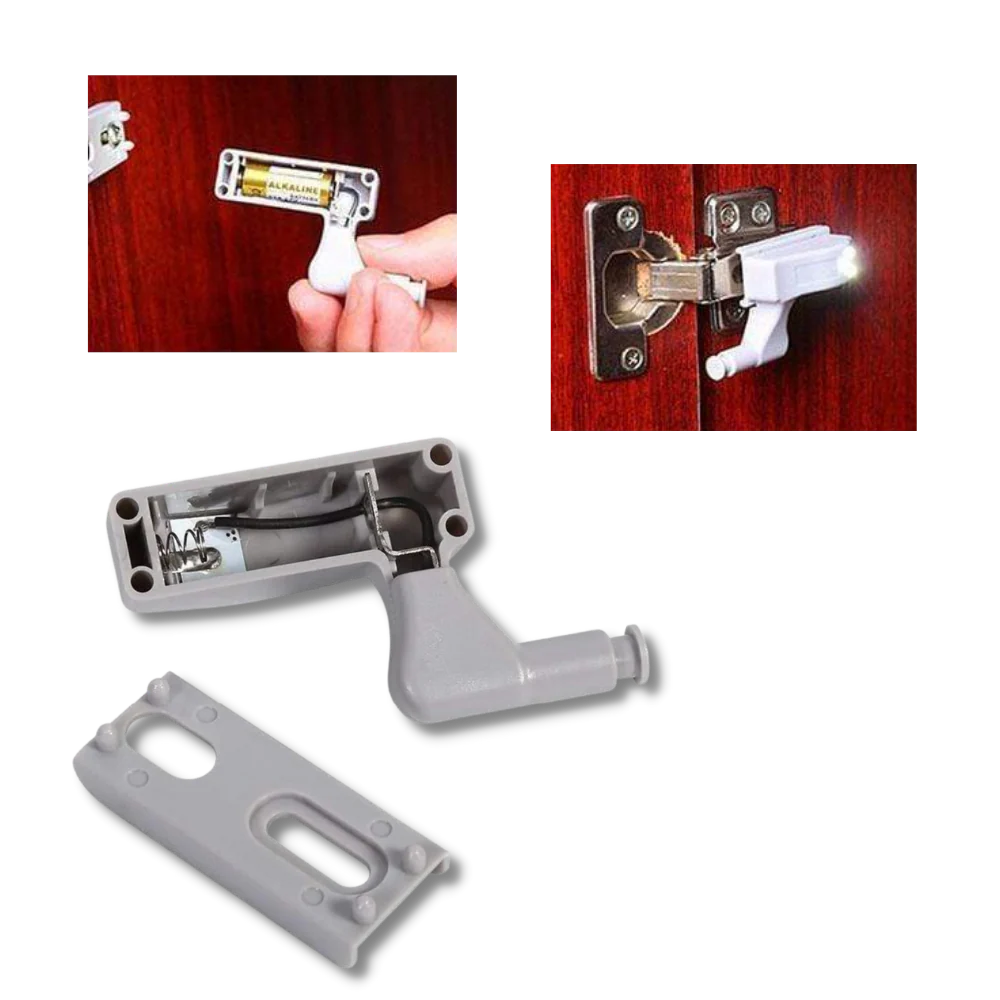 Paket med 3 LED-lampor för gångjärn - Bild 6
