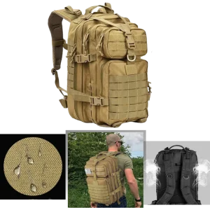50L resistent lägerryggsäck