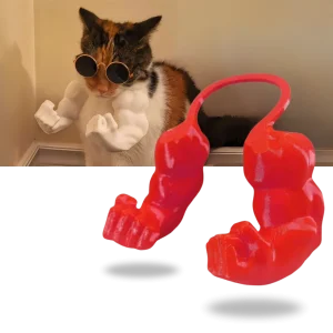 Bodybuilder-Kostym för Katt