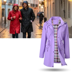 Chic Vattentät Trenchcoat