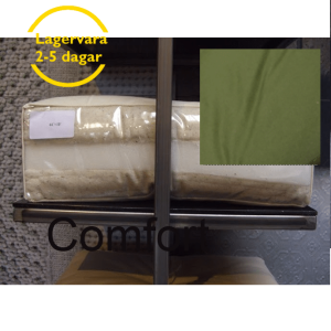 Comfort futonmadrass 140×140 cm i militärgrön