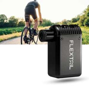 Cykelpump med dubbelventil