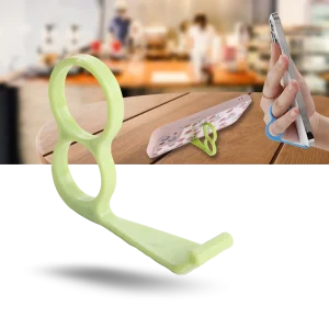 Ergonomisk fingerhållare för telefon