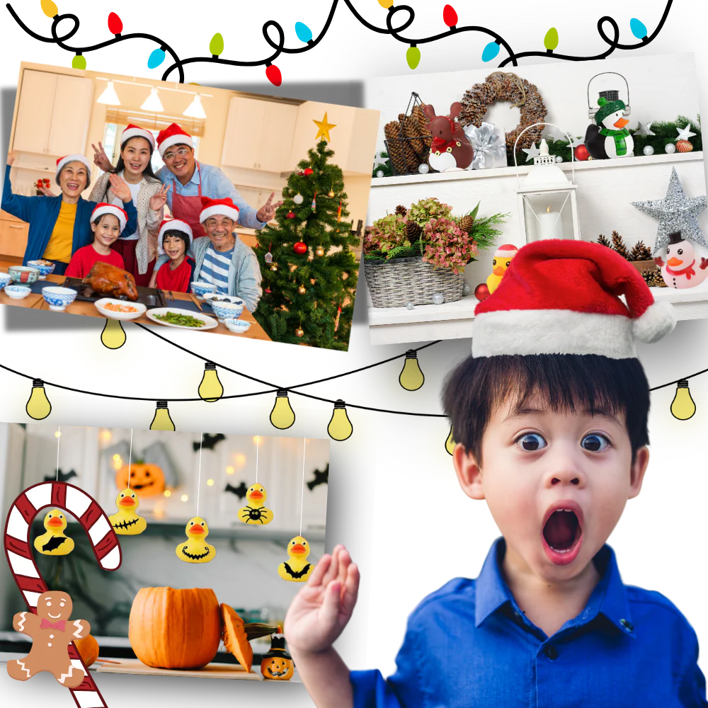 Halloween- och julinspirerad ank-adventskalender - Bild 7