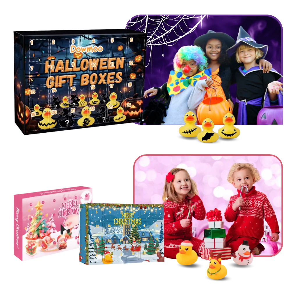 Halloween- och julinspirerad ank-adventskalender - Bild 5