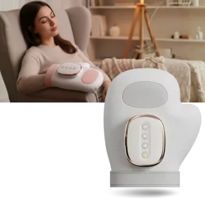 Massagehandske med värmekompression