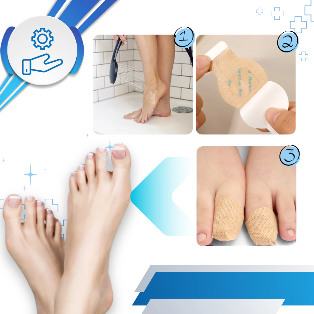 Fuktgivande hydrogel-nagelplåster - Bild 7