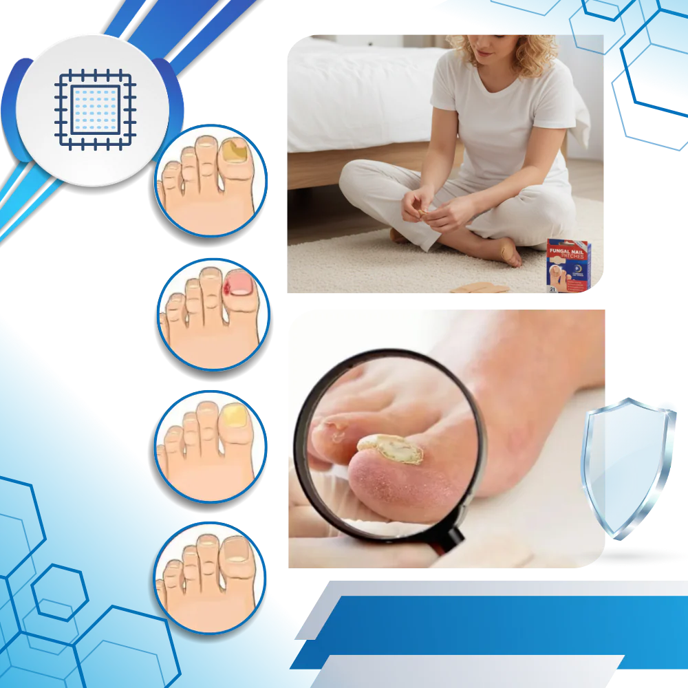Fuktgivande hydrogel-nagelplåster - Bild 5