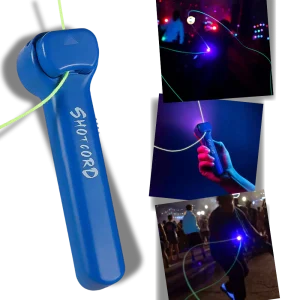 Interaktiv lasso leksak med ljusslinga