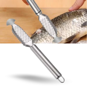 Multifunktionell avfjällare