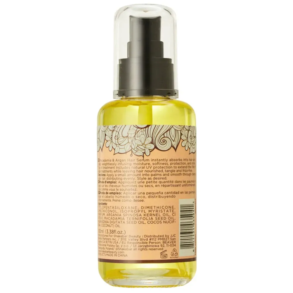 Shakebar Macadamia & Argan Oil moisturizing hair serum - Bild 3