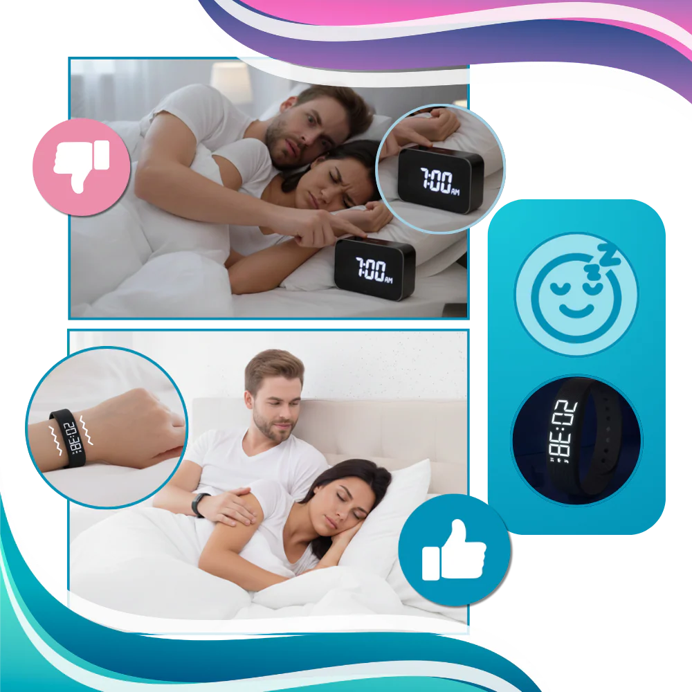 Tyst armbandsväckarklocka - Bild 5