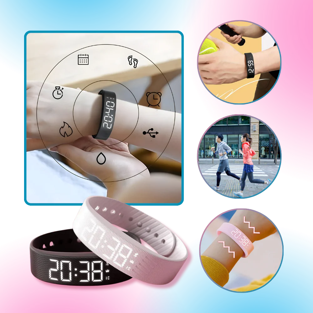 Tyst armbandsväckarklocka - Bild 7
