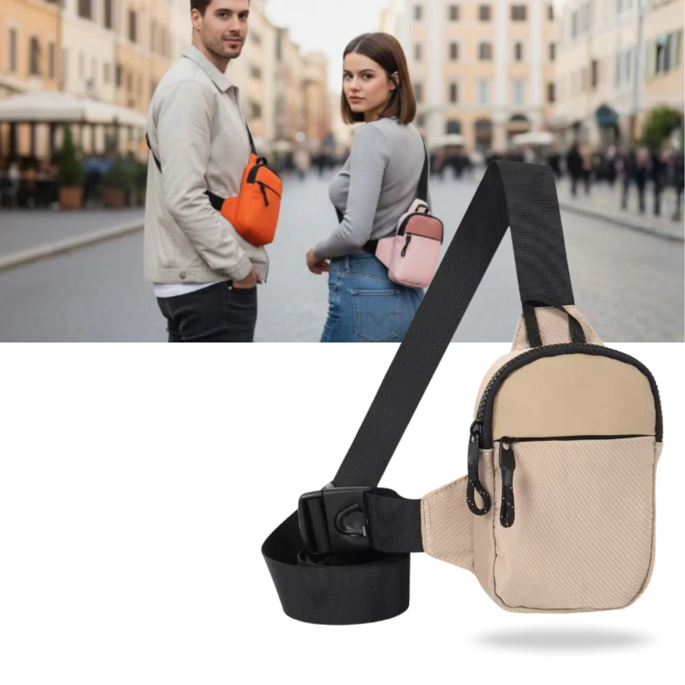 Trendig liten slingväska
