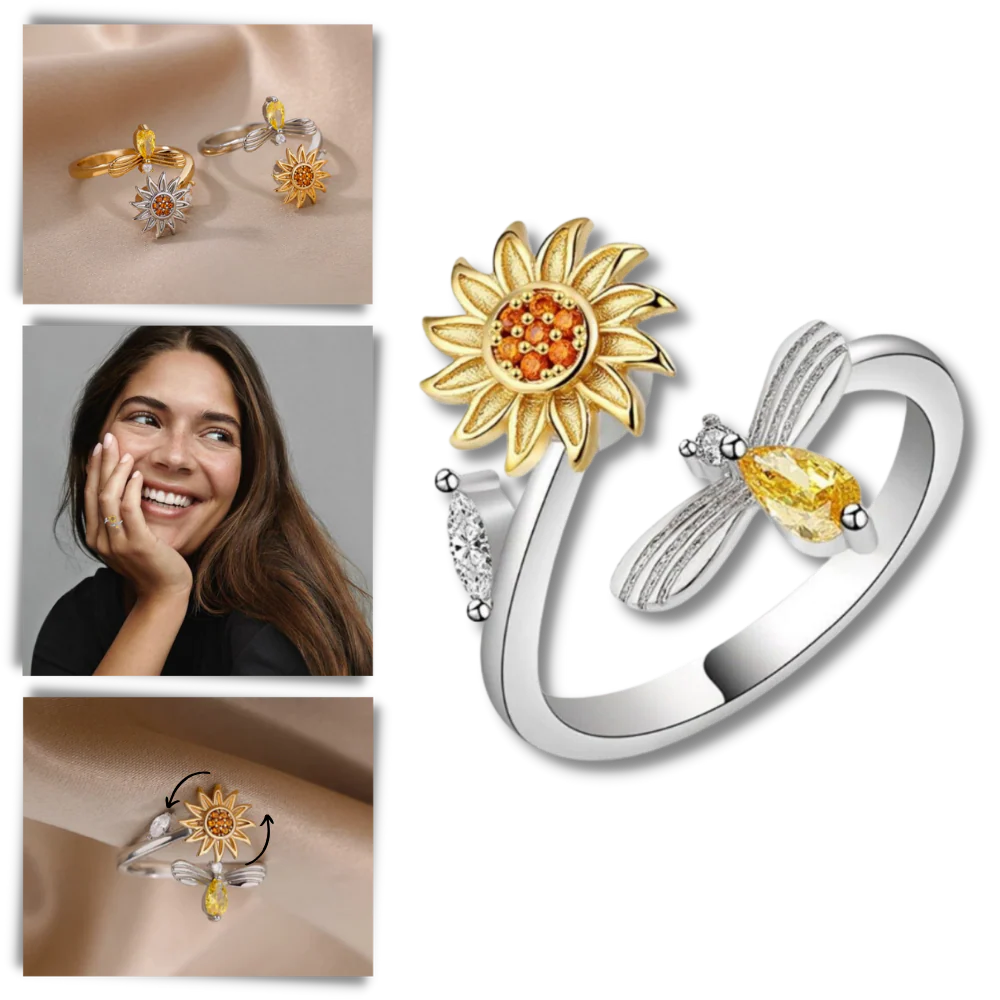 Fidget-ring solros